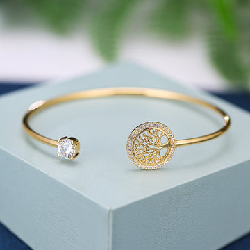 Goldenes Hoffnungsbaum-Armband